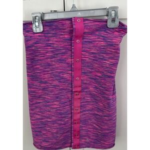 Ivivva Lululemon Village Chill Scarf Girls Pink Purple Infinity Snaps